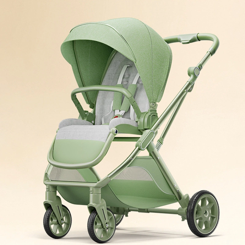 Lightweight Safe Foldable High Landscape Reversible Baby Stroller, New Toddler Stroller, Sit & Lie Flat