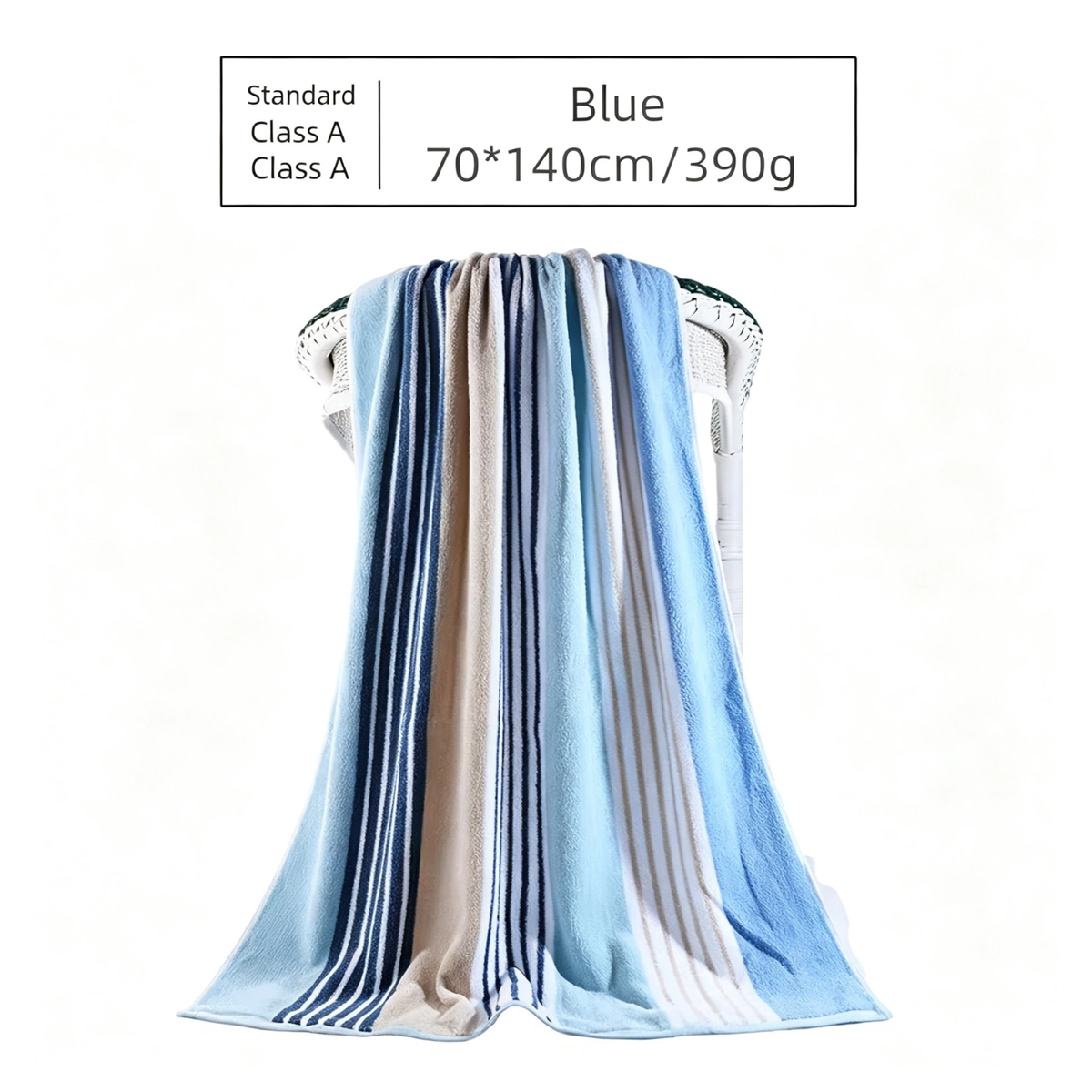 LOFTEX Cotton Bath Towel, Large Thick Absorbent Bath Wrap for Adults, Couples & Baby, Household Bathroom Towel