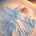 Usbetas Baby Blanket, A-Class Infant Plush Throw for Newborn, Toddler Winter Fall Stroller Wrap, Size 120×150cm