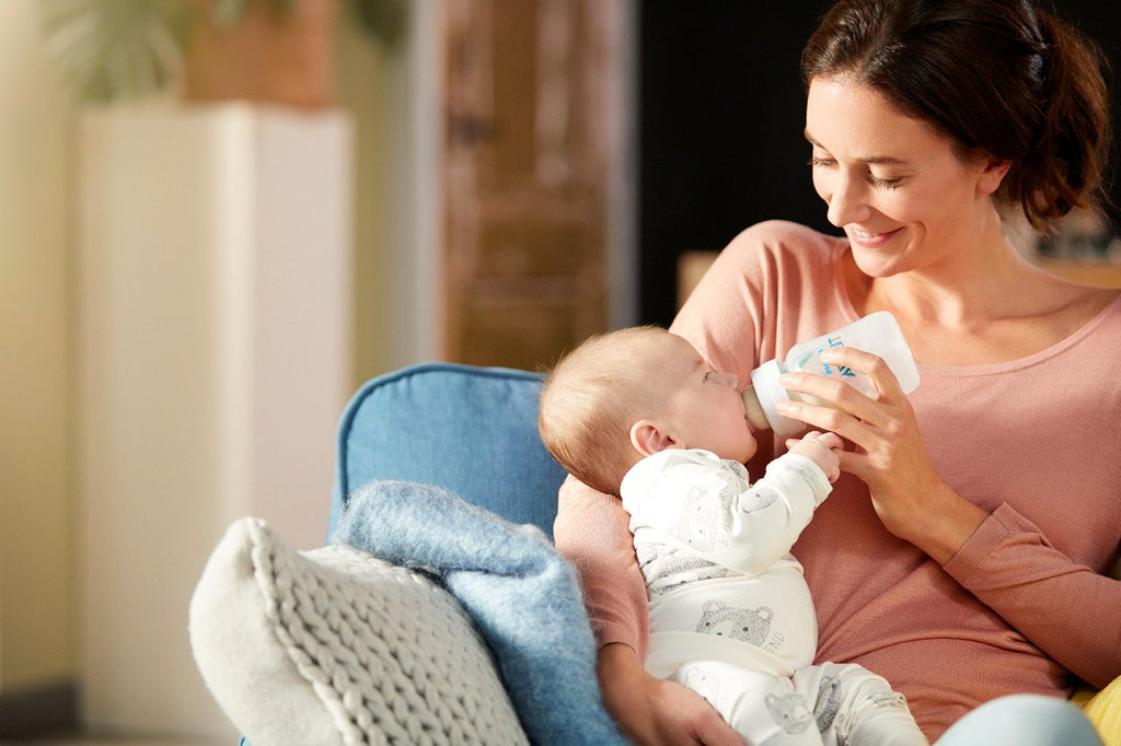 Philips Avent Anti-colic Bottle with AirFree vent, 4oz, 1pk, Clear