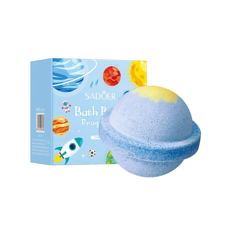 SADOER Planet Bath Bombs, 120g Fizzy Spa Bath Salt Balls