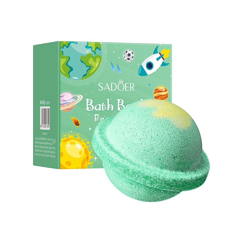 SADOER Planet Bath Bombs, 120g Fizzy Spa Bath Salt Balls