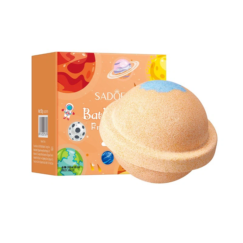 SADOER Planet Bath Bombs, 120g Fizzy Spa Bath Salt Balls