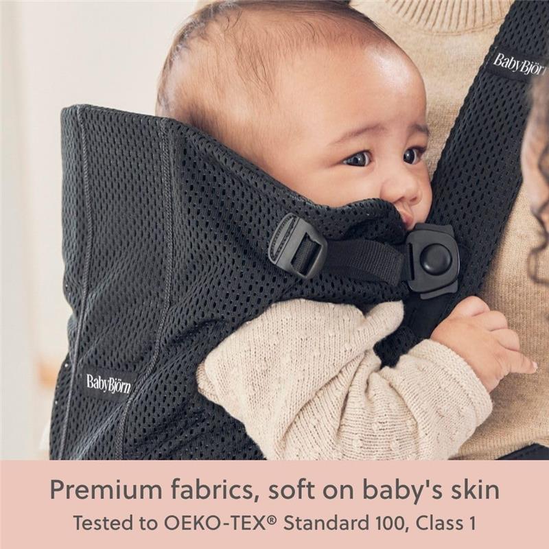 Babybjorn Baby Carrier Mini 3D Mesh, Black